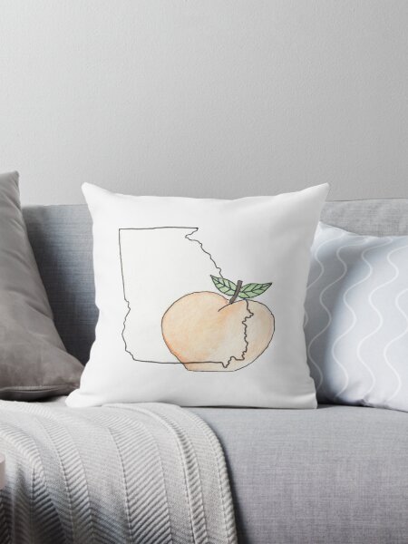 Peach and grey cushions best sale