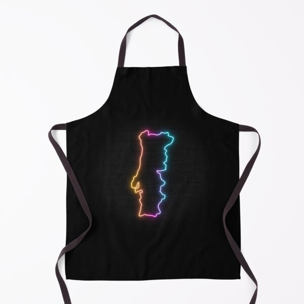 Item preview, Portugal Neon Outline - Retrowave Multicolor Glow designed and sold by dylanxh.
