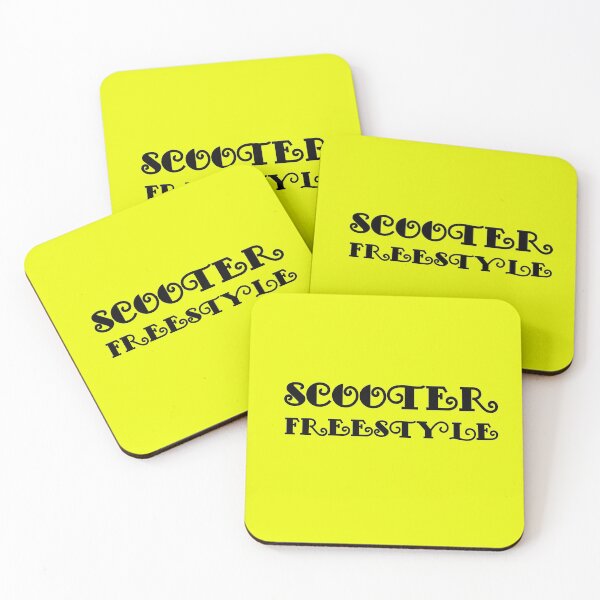 Item preview, Scooter Freestyle Yellow designed and sold by DamaliePierre.
