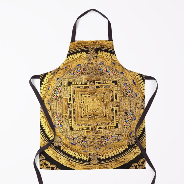 Item preview, Buddhist Mandala Golden OM 40 designed and sold by GuyBlank.