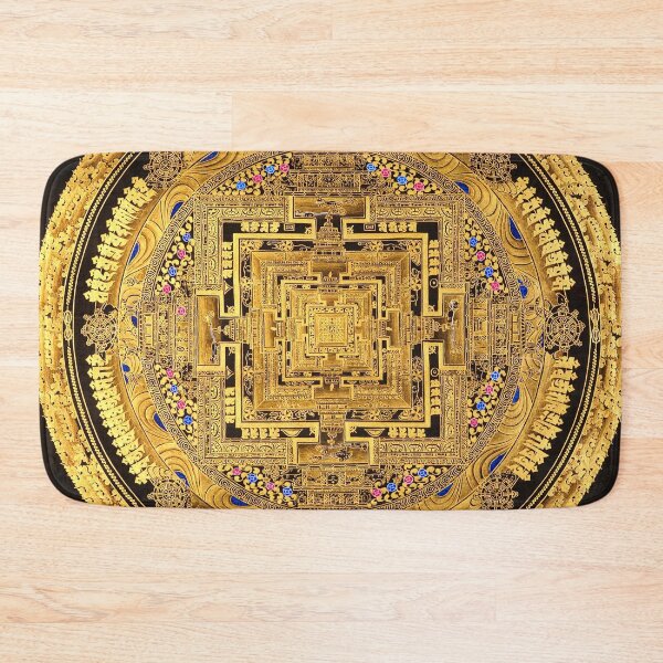 Item preview, Buddhist Mandala Golden OM  40 designed and sold by GuyBlank.