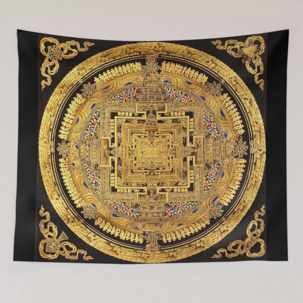 Item preview, Buddhist Mandala Golden OM  40 designed and sold by GuyBlank.