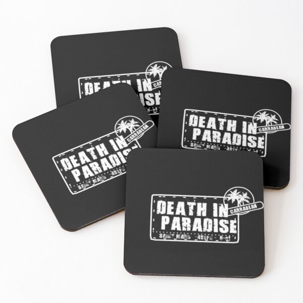 Item preview, Death in Paradise logo designed and sold by hypocratees.