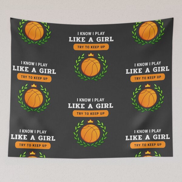 Item preview, I Know I Play Like A Girl Try To Keep Up designed and sold by ForStrong.