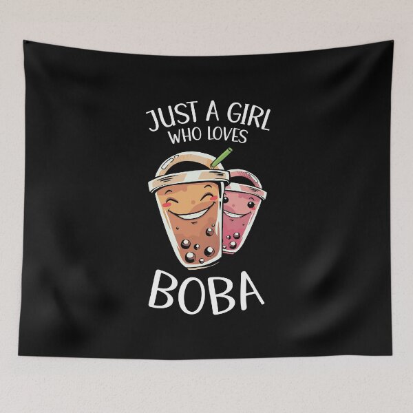 Item preview, Just A Girl Who Loves Boba  designed and sold by OnepixArt.