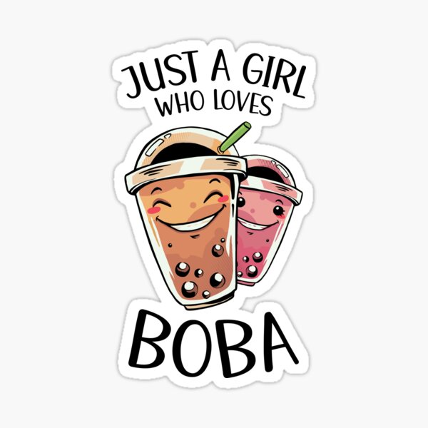 Item preview, Just A Girl Who Loves Boba  designed and sold by OnepixArt.