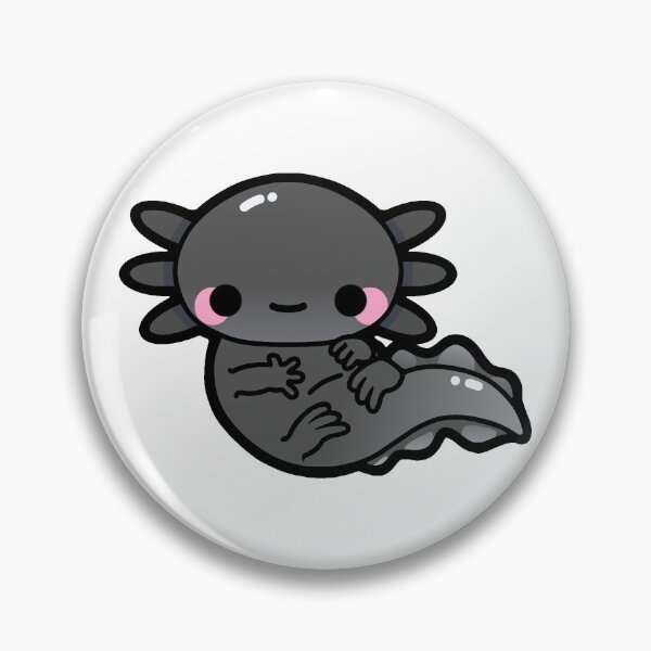 Item preview, Melanoid Axolotl designed and sold by Mint Garden.