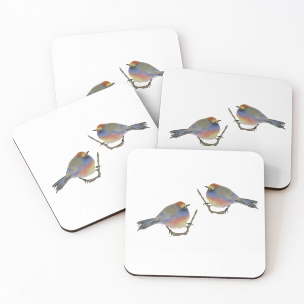 Item preview, Bird pastel painting designed and sold by LotusCreations.