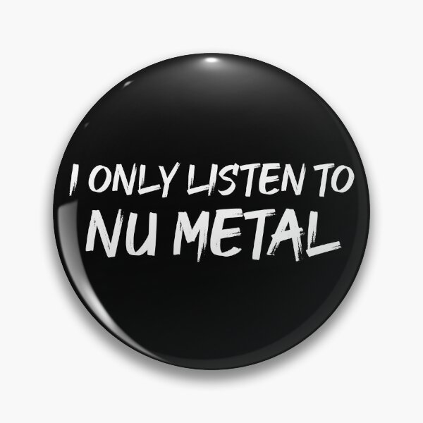 Item preview, Solo escucho nu metal designed and sold by LittleBitDarker.