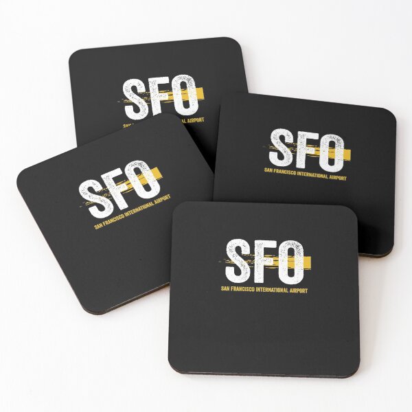 Item preview, SFO, San Francisco International Airport, US Airport Code. Flying, travel and pilot souvenir  designed and sold by VFRZone.