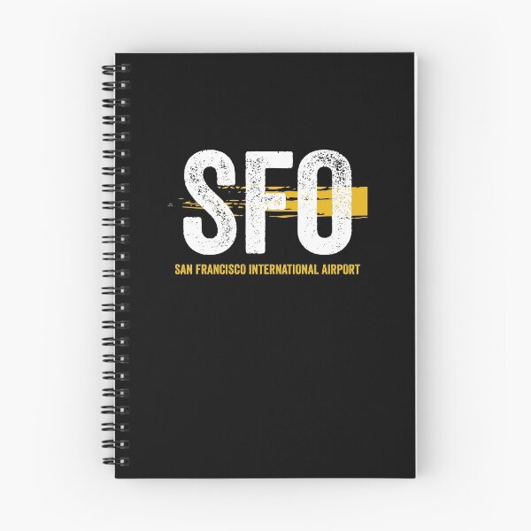 Item preview, SFO, San Francisco International Airport, US Airport Code. Flying, travel and pilot souvenir  designed and sold by VFRZone.
