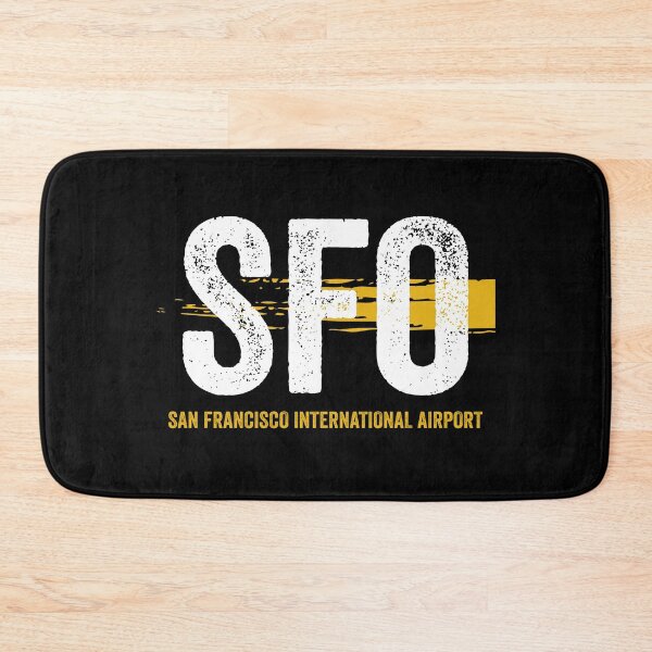 Item preview, SFO, San Francisco International Airport, US Airport Code. Flying, travel and pilot souvenir  designed and sold by VFRZone.