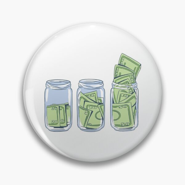 Item preview, Saving Money In Jars Wealth Accumulation designed and sold by Shirtey.