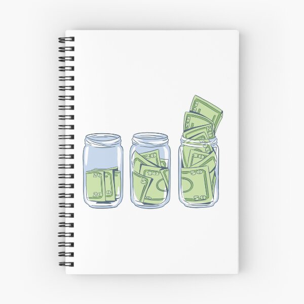 Item preview, Saving Money In Jars Wealth Accumulation designed and sold by Shirtey.