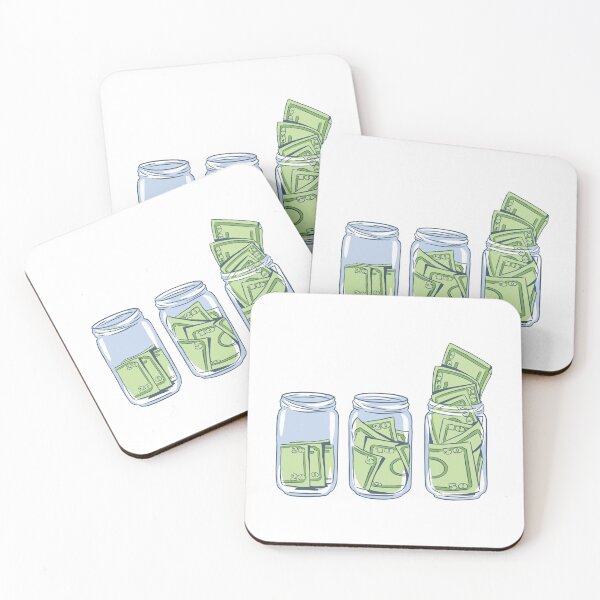 Item preview, Saving Money In Jars Wealth Accumulation designed and sold by Shirtey.