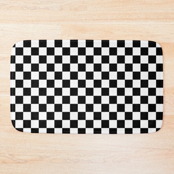 Item preview, Black and White Checkered Pattern designed and sold by lizmcginn.