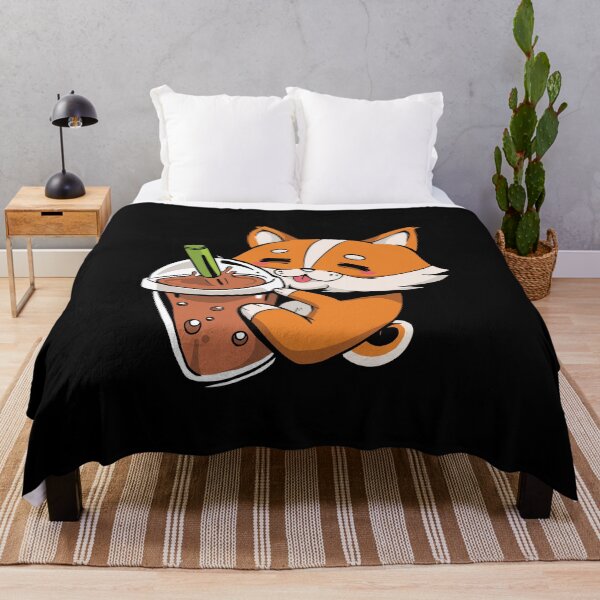 Item preview, Cute Corgi Dog With Boba Tea designed and sold by OnepixArt.