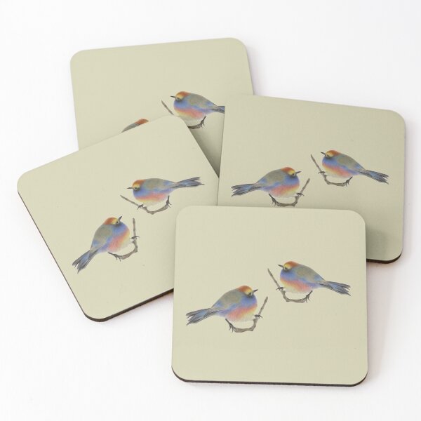 Item preview, Bird pastel painting designed and sold by LotusCreations.
