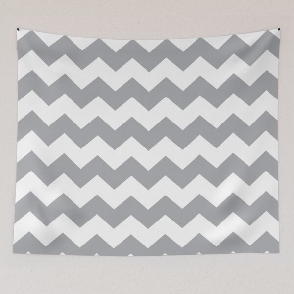 Item preview, Grey and White Chevron designed and sold by lizmcginn.
