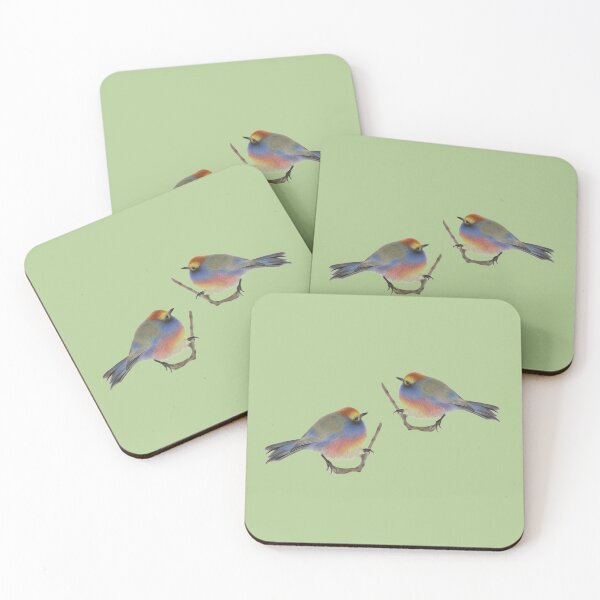 Item preview, Bird pastel painting designed and sold by LotusCreations.