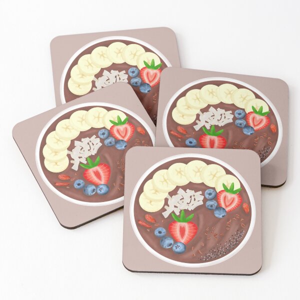 Item preview, Chocolate Smoothie and Fruit Bowl designed and sold by onepiconetreat.