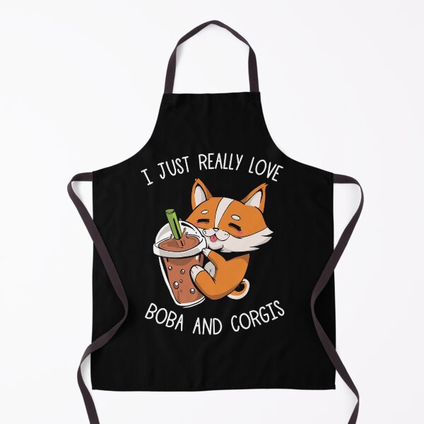 Item preview, I Just Really Love Boba And Corgis designed and sold by OnepixArt.