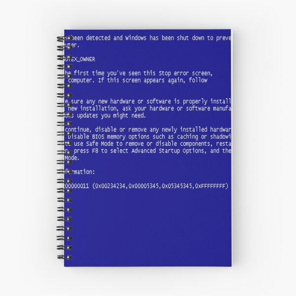 Item preview, blue screen designed and sold by Nairebis.