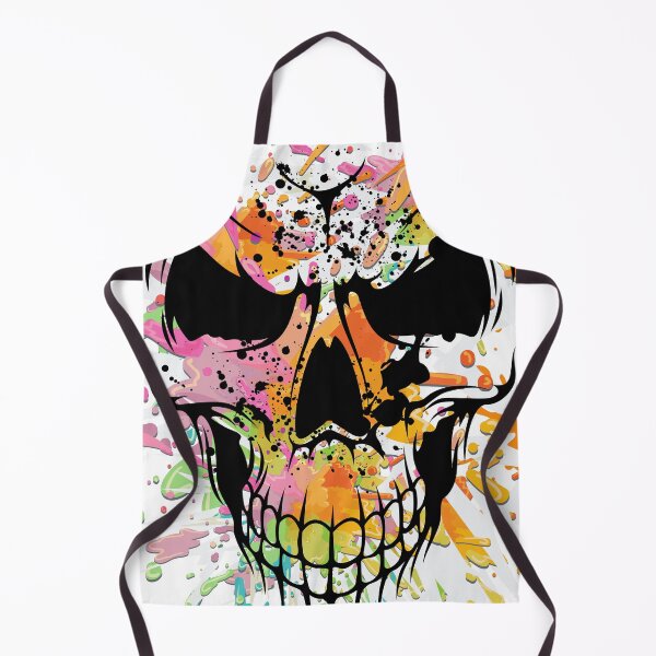 Item preview, Paint Splatter Horror Skull Design designed and sold by wodra.