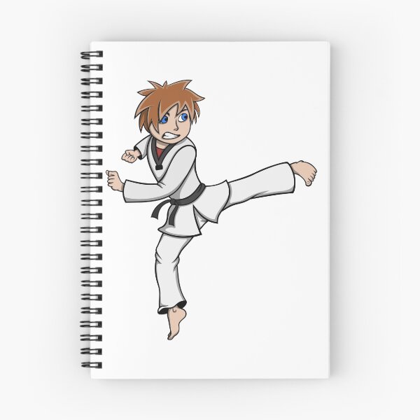 Item preview, Taekwondo Mascot Kicking designed and sold by zaknafien.