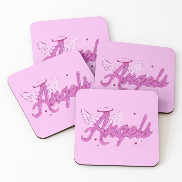 Item preview, pink angel embroidery patch designed and sold by stickersbyro ☆.