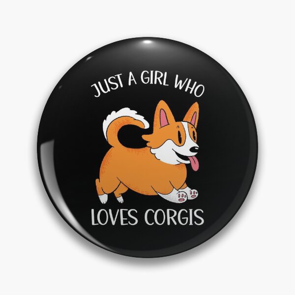 Item preview, Just A Girl Who Loves Corgis designed and sold by OnepixArt.