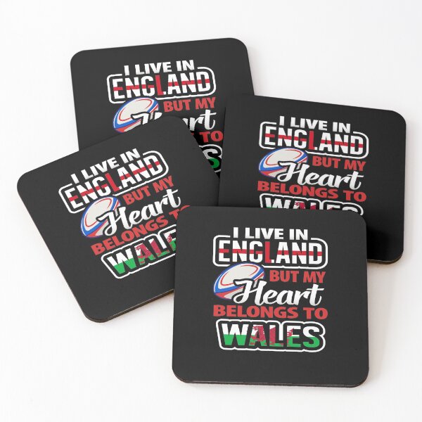 Item preview, Rugby I Live In England But My Heart Belongs To Wales designed and sold by RichieH.