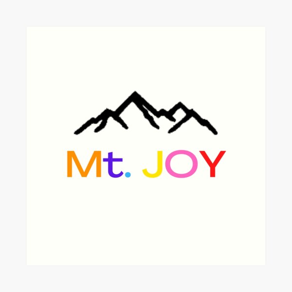 Mt Joy Mt Joy Mt Wall Art Redbubble