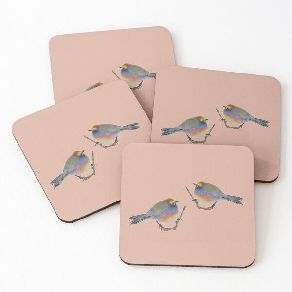 Item preview, Bird pastel painting designed and sold by LotusCreations.