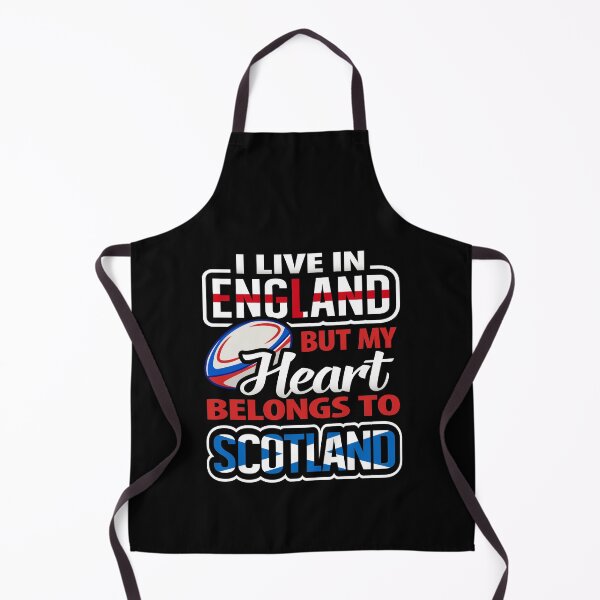 Item preview, Rugby I Live In England But My Heart Belongs To Scotland designed and sold by RichieH.