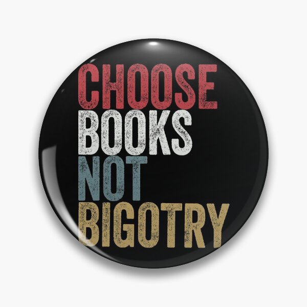 Item preview, Choose Books Not Bigotry  designed and sold by MagicBoutique.