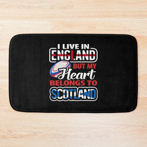 Item preview, Rugby I Live In England But My Heart Belongs To Scotland designed and sold by RichieH.
