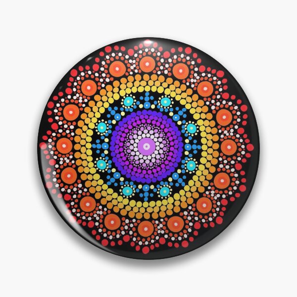 Item preview, Dotted Mandala designed and sold by CorgiButtMedia.