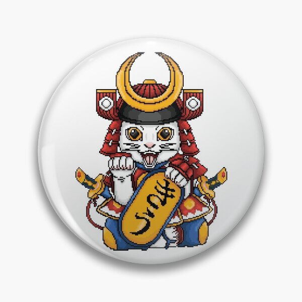 Item preview, Samurai Nyan neko  designed and sold by InsidePixel.