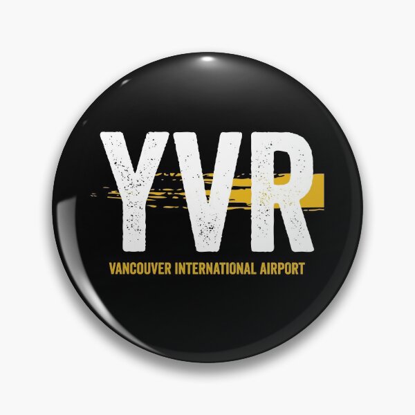 Item preview, YVR,Vancouver International Airport, US Airport Code. Flying, travel and pilot souvenir  designed and sold by VFRZone.