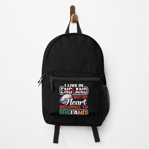 Item preview, Rugby I Live In England But My Heart Belongs To Ireland designed and sold by RichieH.