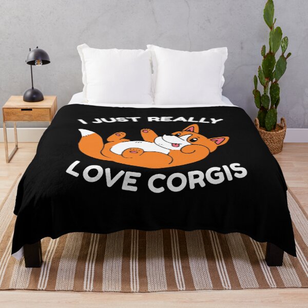 Item preview, I Just Really Love Corgis designed and sold by OnepixArt.