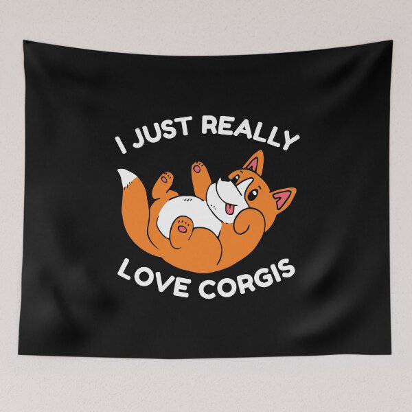 Item preview, I Just Really Love Corgis designed and sold by OnepixArt.
