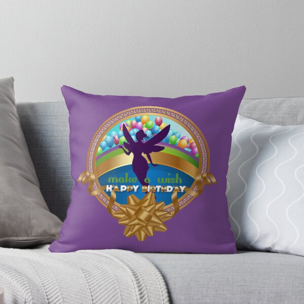 Item preview, Birthday Balloons & Ribbons - Make a Wish! (Purple) designed and sold by PawsitiveMum.
