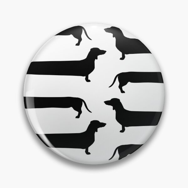 Item preview, Psychedelic dachshund pattern designed and sold by knappidesign.