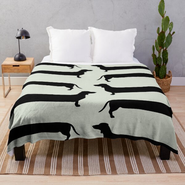 Item preview, Psychedelic dachshund pattern designed and sold by knappidesign.