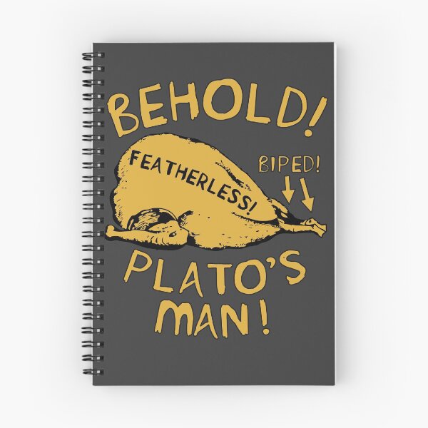 Item preview, Behold Plato's Man - Diogenes, Featherless Biped, Classical Greek, Philosopher, Philosopher, Cynicism, Funny designed and sold by SpaceDogLaika.