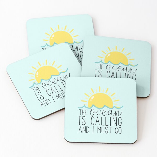 Item preview, The Ocean Is Calling & I Must Go designed and sold by redwoodandvine.