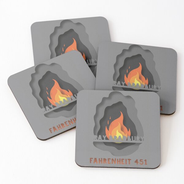 Item preview, Fahrenheit 451 - Ray Bradbury designed and sold by faefantasy.