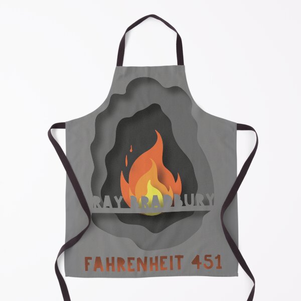 Item preview, Fahrenheit 451 - Ray Bradbury designed and sold by faefantasy.